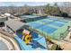Community playground and tennis courts at 2870 The Terraces Way, Dacula, GA 30019