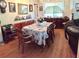 Formal dining room featuring hardwood floors and antique furniture at 4625 Gaydon Rd, Powder Springs, GA 30127