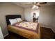 Cozy bedroom with double bed and hardwood floors at 1401 Boulevard Se, Atlanta, GA 30315