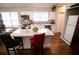 Modern kitchen with granite countertops and stainless steel appliances at 1401 Boulevard Se, Atlanta, GA 30315