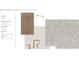 Spec design features showing primary bathroom selections, including cabinets, countertop, floor tile and wall tile at 551 Southland Cir, Canton, GA 30115
