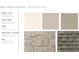 Spec design features showing exterior selections, including trim, garage door, stone, front door and roof shingles at 551 Southland Cir, Canton, GA 30115