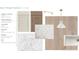 Spec design features showing kitchen selections, including cabinets, countertops, backsplash, flooring and sink at 551 Southland Cir, Canton, GA 30115