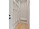 Bright mudroom with built-in bench and cubbies at 113 Creekview Ln, Canton, GA 30115