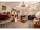 Finished basement with a fireplace and seating area at 3059 Sorrento Sw Cir, Atlanta, GA 30331