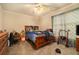 Bedroom with a double bed and wood dresser at 3059 Sorrento Sw Cir, Atlanta, GA 30331