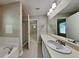 Clean bathroom, featuring a bathtub, shower, and vanity at 2065 Arbor Forest Sw Dr, Marietta, GA 30064