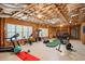 Unfinished basement with high ceilings, offering endless possibilities at 830 Camden Park Ne Ct, Atlanta, GA 30342