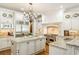 Gourmet kitchen with granite countertops and stainless steel appliances at 830 Camden Park Ne Ct, Atlanta, GA 30342