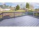 Spacious deck overlooking the backyard and neighborhood at 4485 Coventry Ne Way, Roswell, GA 30075