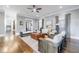 Sunlit living room featuring hardwood floors and comfortable seating at 1393 Lanier Pl, Atlanta, GA 30306