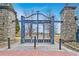 Ornate iron gates to Piedmont Park at 1393 Lanier Ne Pl, Atlanta, GA 30306