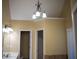 Bathroom with double vanity and chandelier at 2815 Shoemaker Ln, Snellville, GA 30039