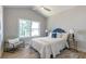 Bright bedroom with a plush bed and window seating at 3463 Victoria St, Atlanta, GA 30337