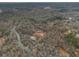 Aerial view of property highlighting its location near a creek at 1275 Poole Bridge Rd, Hiram, GA 30141