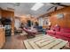 Cozy living room featuring hardwood floors and ample seating at 1275 Poole Bridge Rd, Hiram, GA 30141