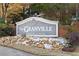 The Granville Condominium Homes community entrance sign at 404 Granville Ct, Atlanta, GA 30328