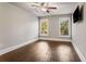 Spacious bedroom with hardwood floors and large windows at 5905 Kayron Dr, Atlanta, GA 30328