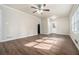 Spacious living room with hardwood floors and neutral walls at 2591 Connally Dr, Atlanta, GA 30344