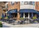 Exterior view of Verde Taqueria with outdoor seating at 2675 S Bamby Ne Ln, Brookhaven, GA 30319