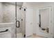 Bathroom with a frameless shower and modern fixtures at 3047 Lenox Ne Rd # 1108, Atlanta, GA 30324