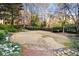 Landscaped grounds with a stone path and sitting area at 3047 Lenox Ne Rd # 1108, Atlanta, GA 30324