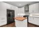 Modern kitchen features stainless steel appliances and white cabinetry at 3047 Lenox Ne Rd # 1108, Atlanta, GA 30324