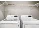 Bright laundry room with LG washer and dryer at 3047 Lenox Ne Rd # 1108, Atlanta, GA 30324