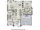 Detailed floorplan showcasing the home's layout, including the kitchen, bedrooms, great room, and a 2-car garage at 319 Evie Ln, Canton, GA 30115