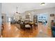 Relaxing living room featuring hardwood floors and comfortable seating at 436 Suwanee East Dr, Lawrenceville, GA 30043