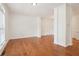 Dining Room with hardwood floors and crown molding at 3136 Mercer University Dr # 6, Chamblee, GA 30341