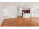 Kitchen features hardwood floors and a breakfast bar at 3136 Mercer University Dr # 6, Chamblee, GA 30341