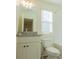 Clean bathroom with granite countertop and bathtub at 1884 Plainsboro Dr, Lithonia, GA 30058