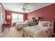 Charming bedroom with two twin beds and floral bedding at 2384 Bradcliff Ne Dr, Atlanta, GA 30345