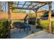 Cozy patio with pergola and seating area at 679 Montevista St, Atlanta, GA 30310