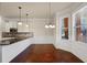 Bright dining area with hardwood floors and bay window at 1504 Everson Walk, Hampton, GA 30228