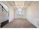 Formal dining room with bay window and chandelier at 1504 Everson Walk, Hampton, GA 30228