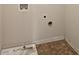 Unfinished laundry room with linoleum flooring at 1504 Everson Walk, Hampton, GA 30228