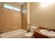 Small bathroom with shower/tub combo at 4050 Old Fairburn Rd, Atlanta, GA 30349