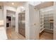 Walk in pantry with ample shelving for storage at 427 Jon Scott Dr, Alpharetta, GA 30009