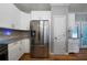 Modern kitchen with stainless steel appliances and granite countertops at 12 Spruce Ne St, White, GA 30184