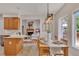 Kitchen with breakfast area and views into the Gathering room at 675 Jack Page Ln, Canton, GA 30115