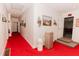 Elegant hallway with red carpet and water cooler at 1065 Benteen Se Ave, Atlanta, GA 30312