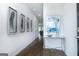 Bright entryway with hardwood floors and modern art at 4266 Sw Notting Hill Dr # 28, Atlanta, GA 30331