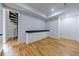 Bright basement room with wood floors and built-in cabinetry at 2571 Sharondale Ne Dr, Atlanta, GA 30305