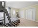 Bedroom with built-in bunk bed, private access and abundant closet space at 5029 David Pl, Smyrna, GA 30082