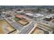 Aerial view of town square and surrounding streets at 164A Goshen Ln, Woodstock, GA 30188