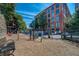 Well-maintained dog park with a bench and ample space for furry friends to play at 170 Boulevard Se # E411, Atlanta, GA 30312