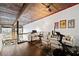 Open loft office with exposed ceilings, a modern desk, and ample natural light at 170 Boulevard Se # E411, Atlanta, GA 30312