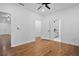 Hardwood floors and an ensuite bathroom with marble shower at 1273 Oakland Sw Ter, Atlanta, GA 30310